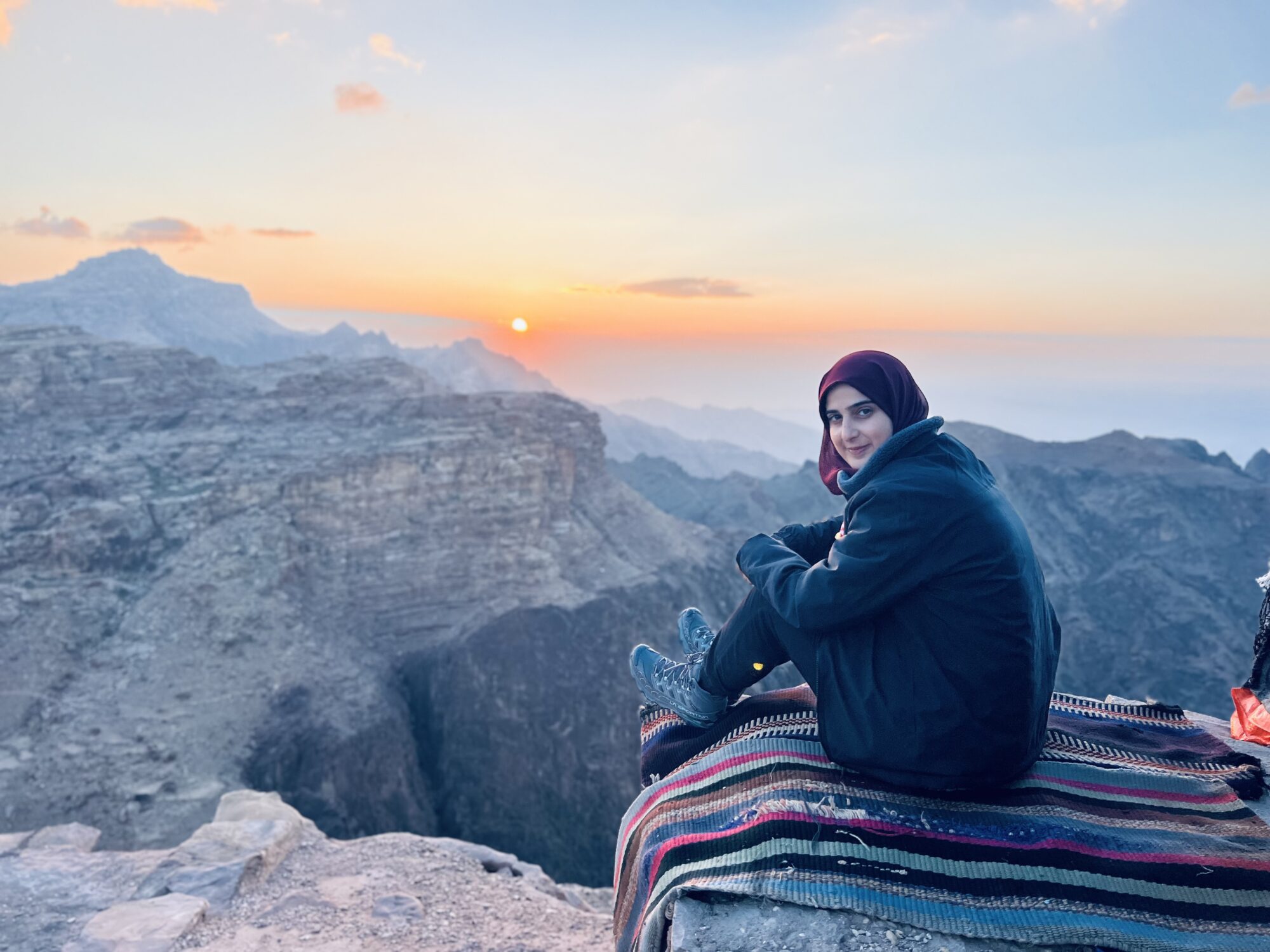 Female tour Guide in Jordan